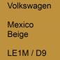 Preview: Volkswagen, Mexico Beige, LE1M / D9.